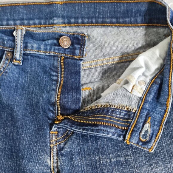 Levi's 511 jeans men's youth size 16 reg / W28/L28 denim blue slim fit straight - Picture 8 of 13